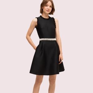 Kate spade pearl crystal mikado dress Clearance
